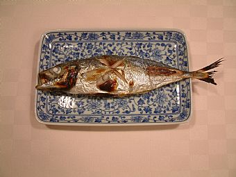 あじの塩焼き の完成画像 あじの塩焼き の完成画像